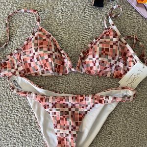 L space swimsuit NEW